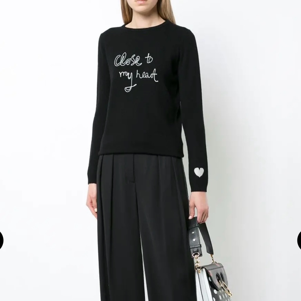 Bella Freud “Close To My Heart” Cashmere Sweater